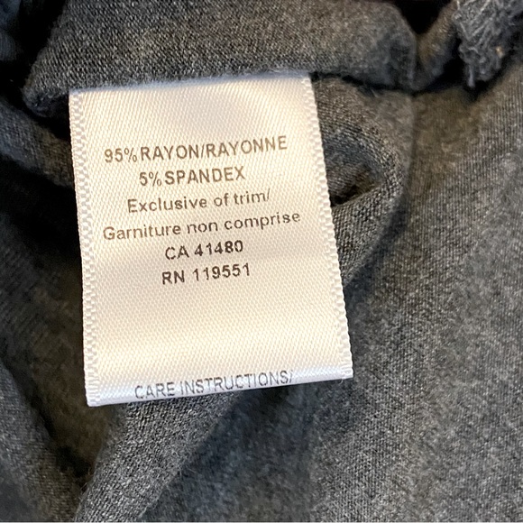 Gentle Fawn Scoop Neck Alabama Tee in Dark Grey - Picture 5 of 6